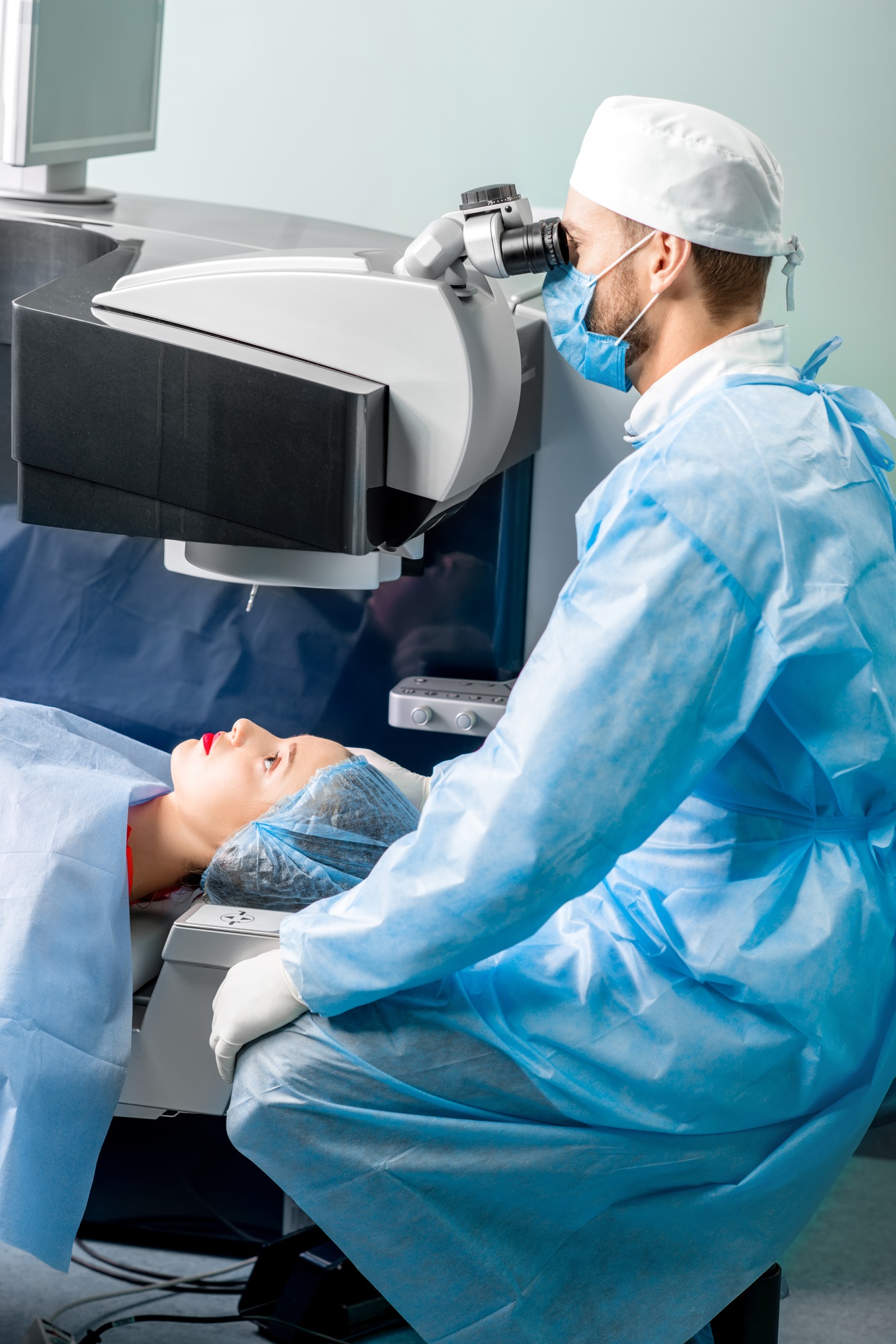 Laser vision correction